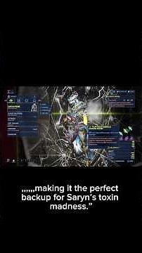 Saryn Prime Warframe build