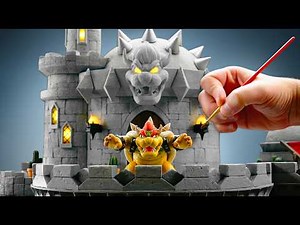 Building Bowser's Castle out of Foam - The Super Mario Galaxy Movie