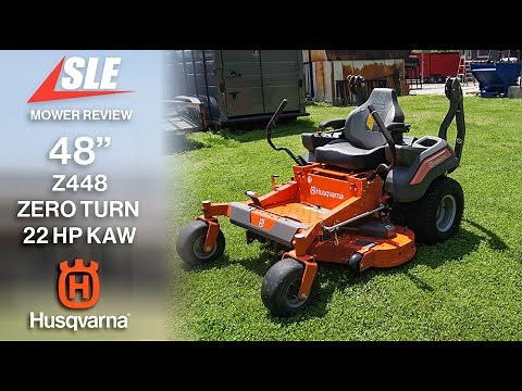 Review of Husqvarna 48" Z448 Zero Turn Mower 22HP KAW
