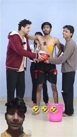 😱 Ice Cubes In Underwear Challenge Part 3 🧊🔥 | Try Not To React 😂 Funny Viral Short#challenge #funny