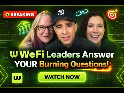 💣 BREAKING: 🏦⛓️ WeFi Leaders Answer YOUR Burning Questions! 🎯