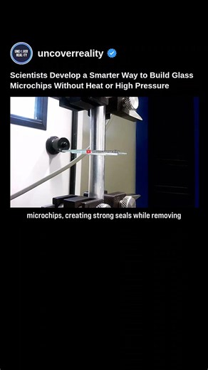 Scientists Develop a Smarter Way to Build Glass Microchips Without Heat/High Pressure #tech #shorts