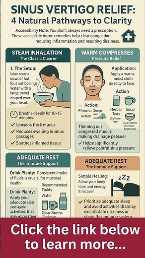 4 Natural Pathways to Sinus Vertigo Relief