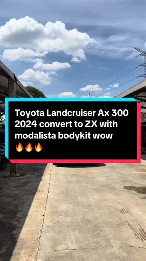 Transforming the 2024 Toyota Landcruiser Ax 300 to ZX
