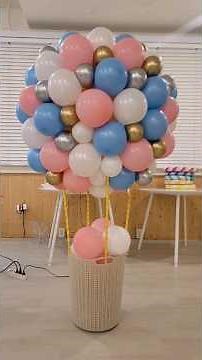 [풍선아트][balloon art] [balloon tutorial][2023][DIY]How to make a hot air balloon basket #풍선_열기구 #꺼꺼샘