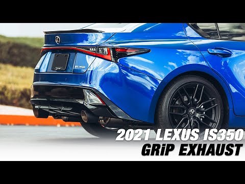All New 2021 IS350 with ARK Performance GRiP Exhaust
