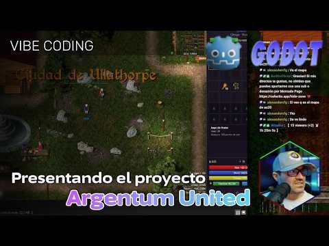 Probamos el alpha de Argentum United 🧙‍♂️ y continuamos con Godot 🙃