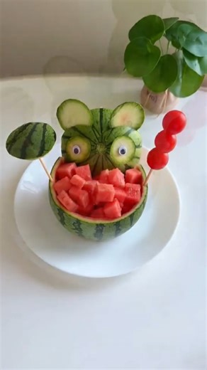 Watermelon decoration 🍉🍈 #DIY #Handmade #CreativeHands #CraftTutorial #short #Craft #viralvideo