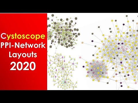 Cytoscape PPI Network layouts | High quality network Figures for Publication | Bioinformatics