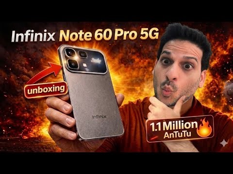 Infinix Note 60 pro 5G Unboxing & Review | Matrix Display | Infinix Note 60 Pro Price