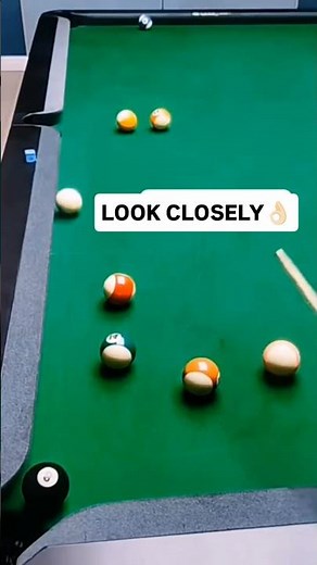 One Tiny Detail Made This Work🎱 #billiards #poolshot #precision #trickshot #viralvideo