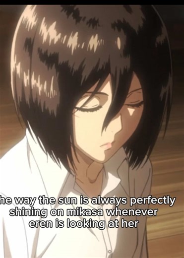 Eren Yeager and Mikasa Ackerman's Love Story Moments