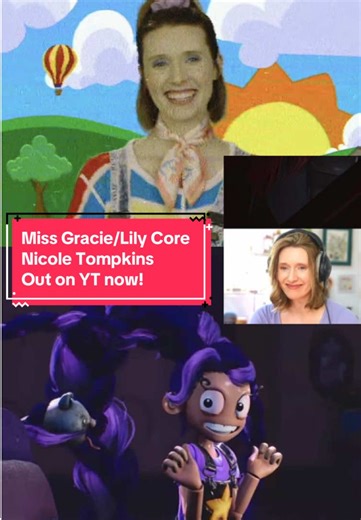 Part 2 (Miss Gracie/Lily core) she's like the song wrong side out - CG5😭😭‼️ Out On YouTube Nicole now! #missgracie #lilylovebraids #nicoletompkins #voiceactor #poppyplaytimechapter5 @CG5 just tag.