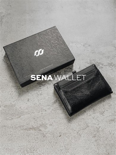 Unboxing the Sena Wallet: A Stylish Choice!