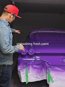 It’s time to peel back the tape and see what we’re left with. This paint job, like anything in life, is only going to give back what we put into it. We took shortcuts. We took risks. And now, we can only expect results that mirror that effort. This wasn’t a build that deserved our full effort, so we gave it just enough—and now we’re about to find out if “just enough” was enough. Will there be crisp lines, or will overspray have found its way where it doesn’t belong? No matter the outcome, it’s a