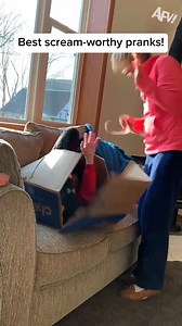 That'll get your heart racing! 🤣 #afv #prank #scare | America's Funniest Home Videos