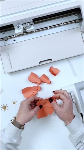 🌸 Beginner-Friendly Paper Flower Craft!