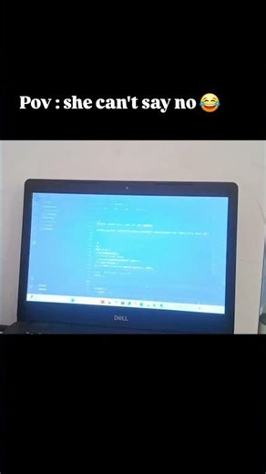 Pov : she can't say no 😂 ​#CodeAsArt​#WebDevVibes​#CodingSurprise​#TechLifestyle​#trendingreels