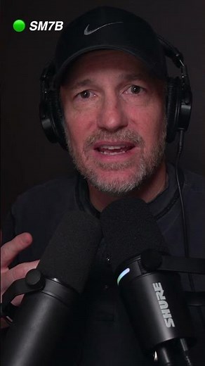 So Close! SM7B vs MV7+ 👀 #Shure #microphone #podcasting