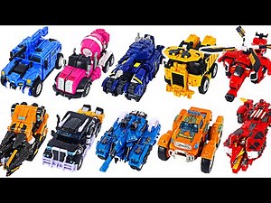 Miniforce X 5 combine Pentatron VS Tobot V 6 combine Mater V | DuDuPopTOY