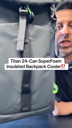 Titan SuperFoam Backpack Cooler: Ideal for Summer Fun