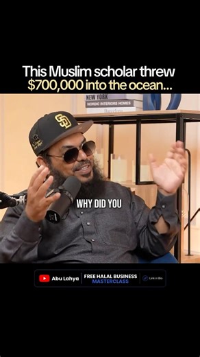 He threw $700,000 into the ocean just to protect THIS! | ‪@AbuLayha‬