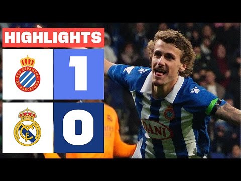 RCD ESPANYOL 1 - 0 REAL MADRID I HIGHLIGHTS LALIGA EA SPORTS