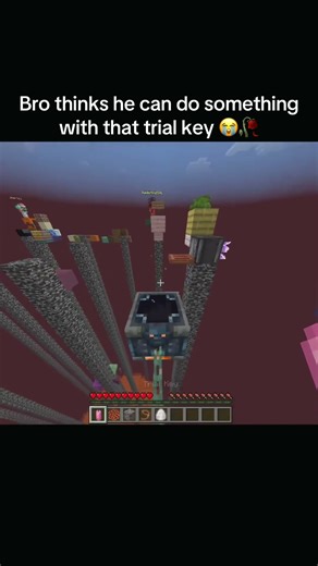 What are the odds? #minecraft #cubecraft #pillarsoffortune