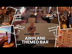 Inside Carry On: Arizona’s 70s Themed Airplane Bar | Arizona Diaries