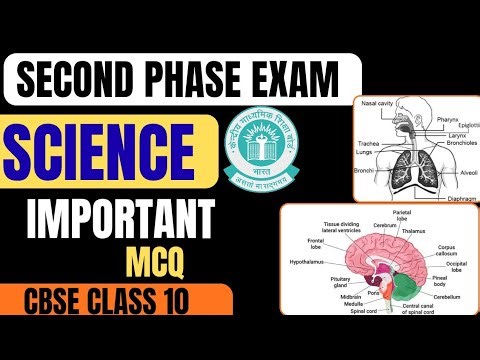 🔥🔥Science Important MCQ Cbse Class 10 Second Phase