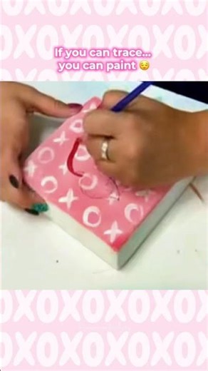 Beginner Painting Made Easy: Start Your Art Journey with Tracing! #PaintingTips #ArtForBeginners