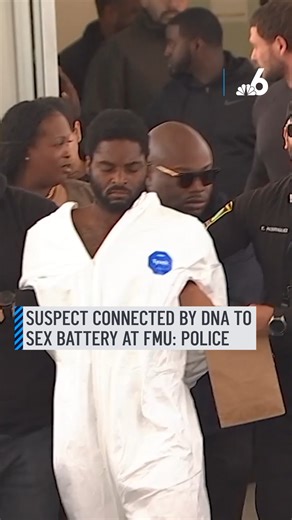 A man is facing charges in a sexual battery case at Florida Memorial University after DNA evidence tied him to the crime, police said. More here: http://on.nbc6.com/TmDMoPL | NBC 6