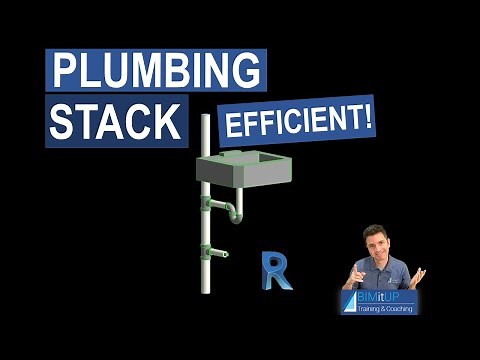 How to Create a Plumbing Stack in Revit Tutorial