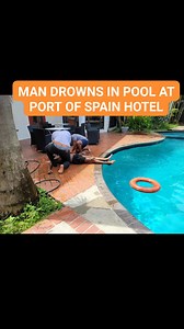 23K views · 82 reactions | MAN DROWNS IN POOL AT PORT OF SPAIN HOTEL SENT IN: The man and his fiancée were guests at the Normandie Hotel, Port of Spain. Around 10:00 am on Sunday, screams of horror were heard as the man was spotted at the bottom of the pool. Efforts were made to resuscitate him before the ambulance arrived. | Reloaded News Alert | Facebook