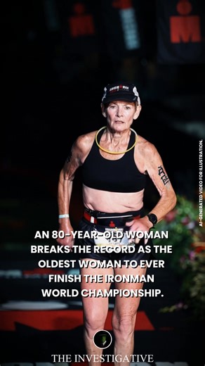 Natalie Grabow, an 80-year-old grandmother from Mountain Lakes, New Jersey, has made history by becoming the oldest woman ever to finish the Ironman World Championship in Kona, Hawaii. She completed one of the most demanding endurance races in the world — a 2.4-mile swim, a 112-mile bike ride, and a full 26.2-mile marathon — in 16 hours, 45 minutes, and 26 seconds, crossing the finish line just minutes before the 17-hour cutoff. What makes her achievement even more extraordinary is that Grabow d