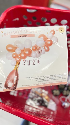 Liz Rosas on Instagram: "NEW at Bullseye’s Playground! Lots of goodies for your New Year’s Eve party 🎉 We love buying our poppers here! This year I picked up the balloon arch kit for just $5👏🏽 These are available in stores only, so be on the look on your next Target run. . . . #Targetfanatic #bullseyesplayground #targetlife #targetmom #targetfinds #targetstyle #targetdollarspot #dollarspot #targetlove #targetmademedoit #newyearsparty #nyeparty #newyear2024 #endofyearparty #targetmademedoit #t