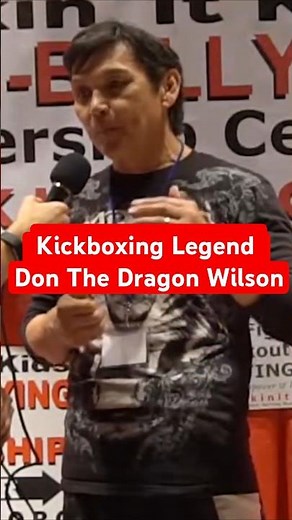 Martial Arts Legend Don The Dragon Wilson on Kickboxing