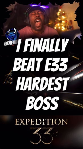 GeneDaOx on Instagram: "I Finally Beat Expedition 33 HARDEST Boss #expedition33"