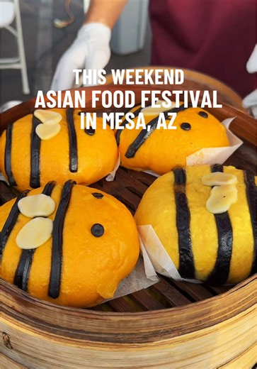 ASIAN FOOD FESTIVAL THIS WEEKEND The FREE Mesa Night Market is back! First Saturdays | 4-9pm AZ International Marketplace | Mesa, AZ Sample tons of traditional Asian street food Shop from 20 art vendors FREE Entry Have fun!