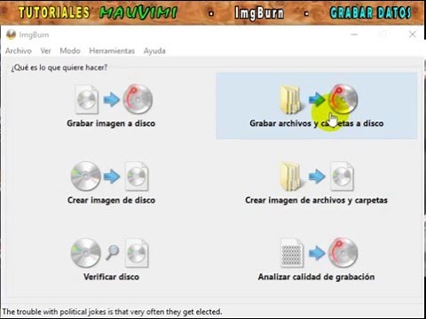 ImgBurn Tutorial - Burning a Data CD/DVD