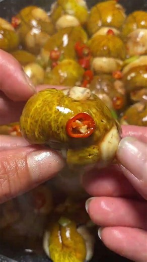 SpicyFiveSpiceStuffedBeads #SuperDelicious #FoodSharing #food #lifeisbutadream #cute #baby