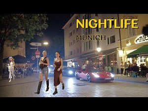 🌃 Unveiling Munich's Electric Nightlife Scene #HDR #4k #summer 🎉 #nightlife