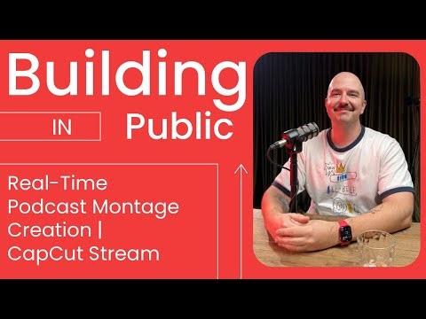 Cutting Podcast Clips Live - CapCut Editing Session
