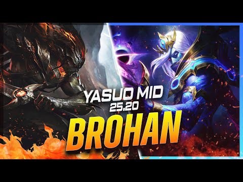 BROHAN - Yasuo vs Vladimir MID Patch 25.20 - Yasuo Gameplay
