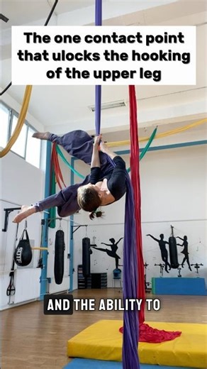 Meat hook open drop tutorial #shorts #aerial #aerialsilks #acrobatics #circus