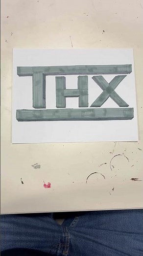 THX Tex Moo Can Logo with Markers Part 2 #thxlogo #moocan