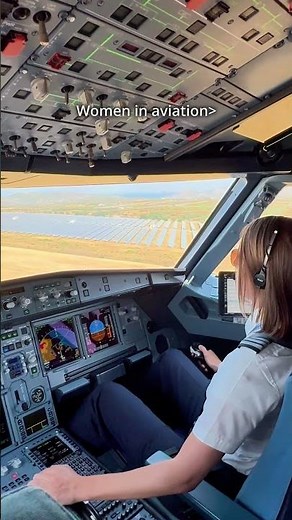 Sky-high dreams and the women who make them fly. ✈️💫