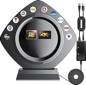 1800+ Miles Long Range TV Antenna Indoor Outdoor, Digital Antennas