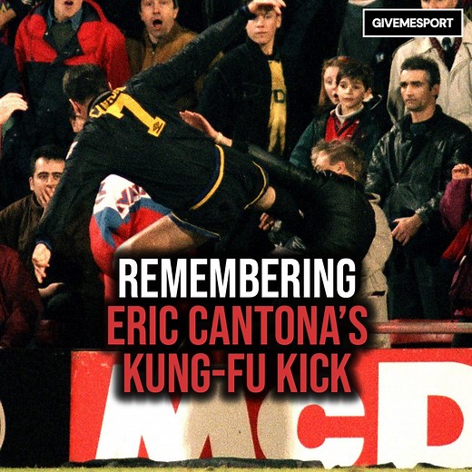 146K views · 279 reactions |  On this day in 1995, Eric Cantona produced one of the most memorable moments in Premier League history 屢 | GiveMeSport | Facebook