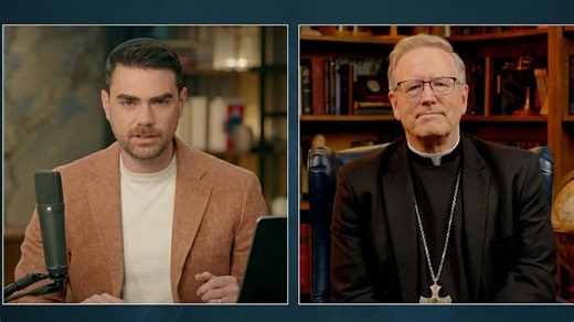 Bishop Barron Rewrites Pope Leo’s Anti-War Message on Ben Shapiro’s Show
